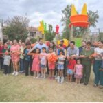 Reciben en Meoqui más de mil árboles para donación