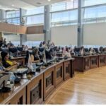 Seguridad ⚫️ Maru Campos asiste a mesa de seguridad en Palacio Nacional